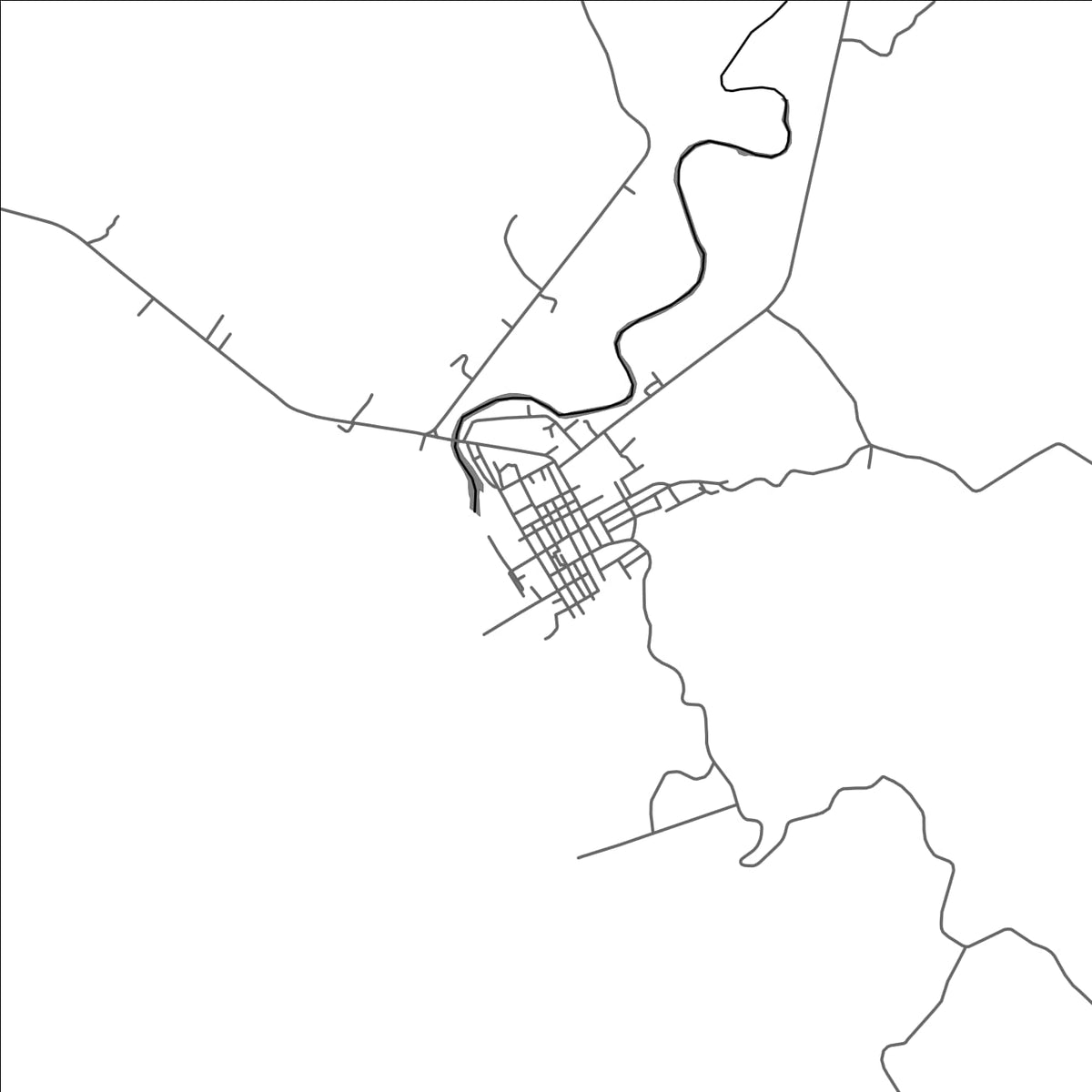 ROAD MAP OF MULANAY, PHILIPPINES BY MAPBAKES