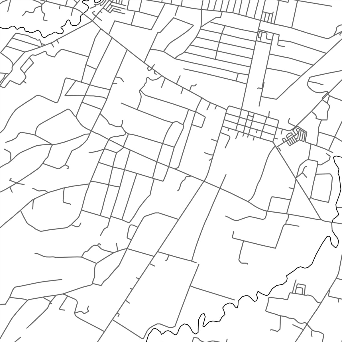 ROAD MAP OF MURCIA, PHILIPPINES BY MAPBAKES