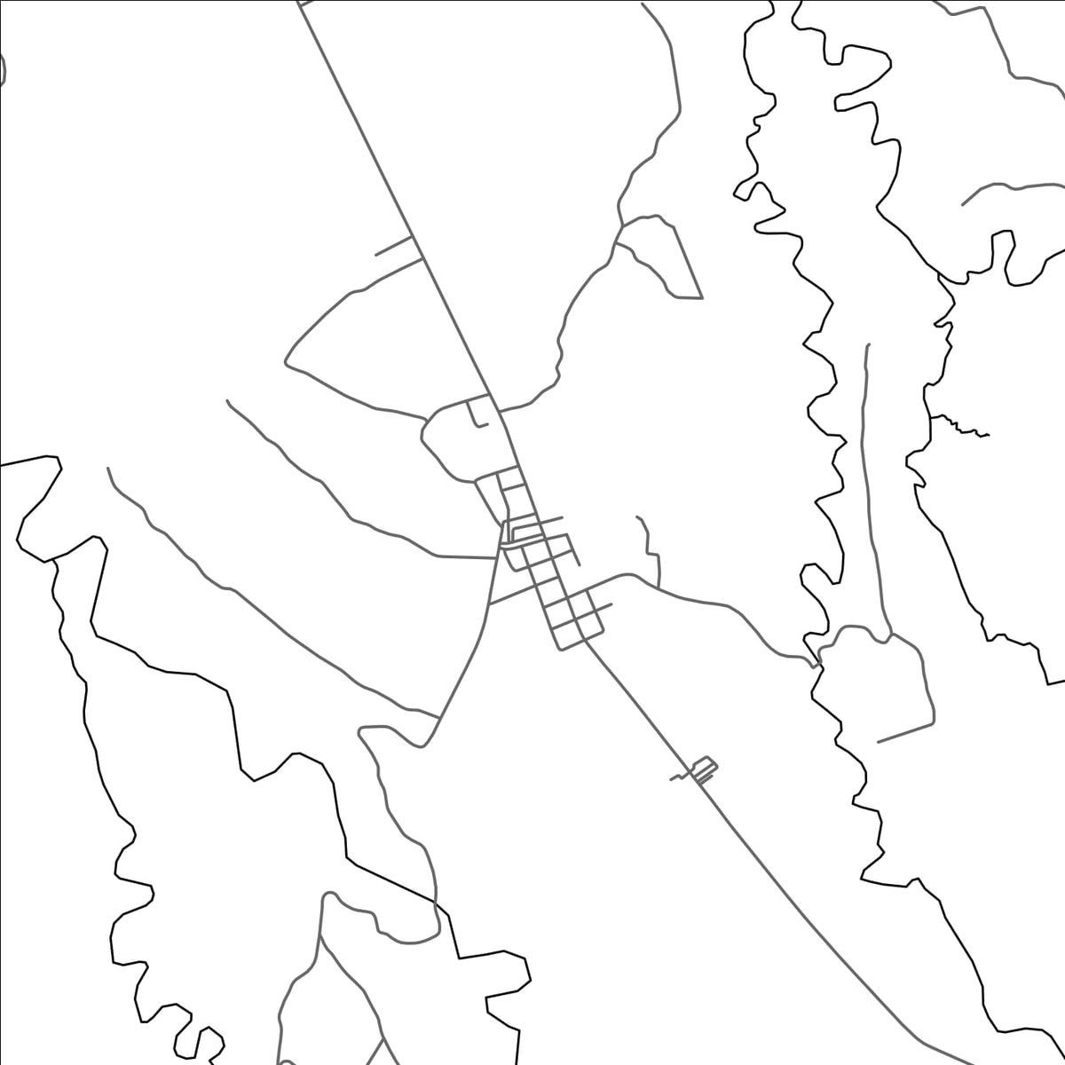 ROAD MAP OF MUTIA, PHILIPPINES BY MAPBAKES