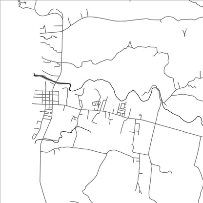 ROAD MAP OF NAAWAN, PHILIPPINES BY MAPBAKES