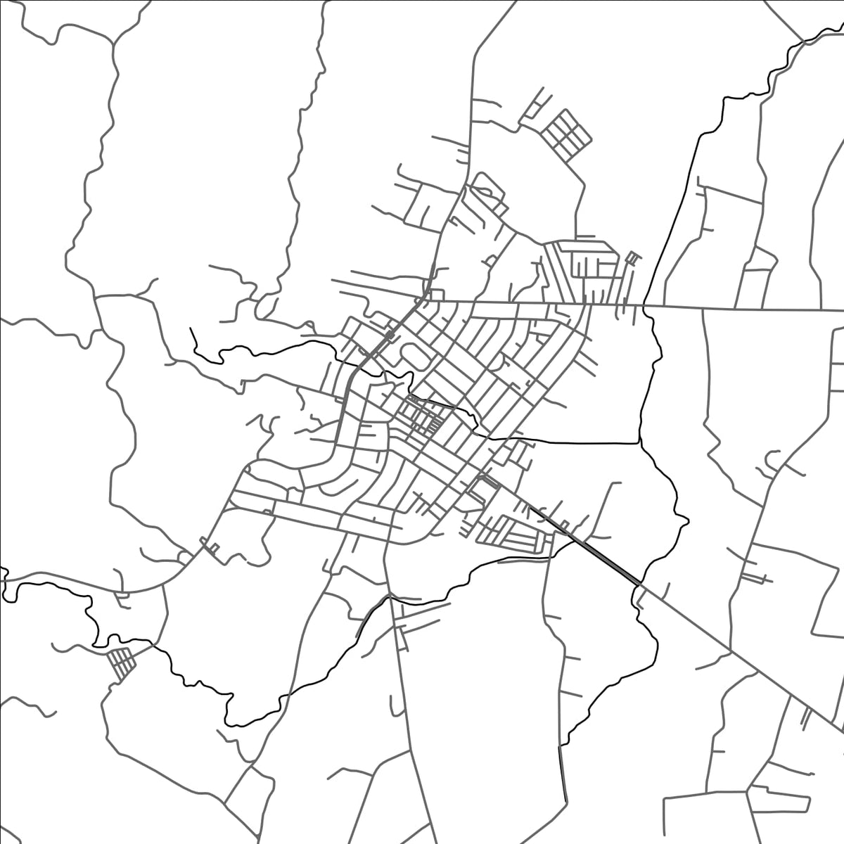 ROAD MAP OF NABUNTURAN, PHILIPPINES BY MAPBAKES