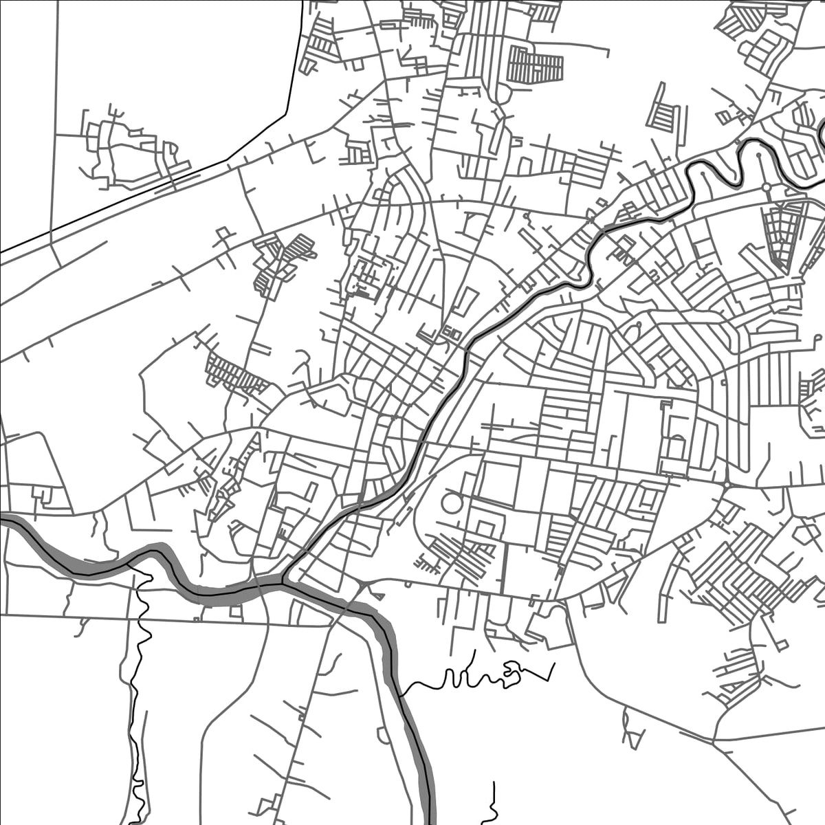 ROAD MAP OF NAGA CITY, PHILIPPINES BY MAPBAKES