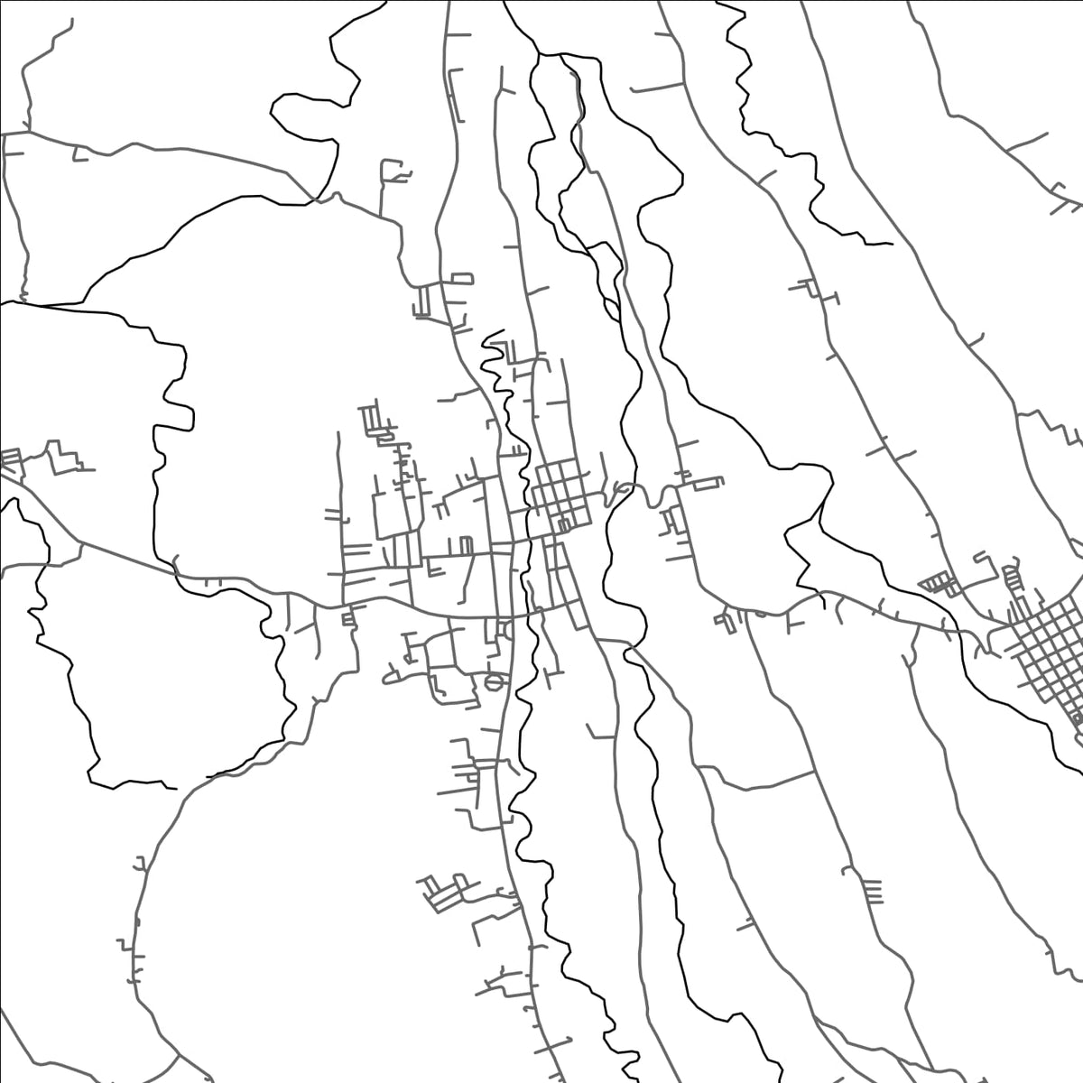 ROAD MAP OF NAGCARLAN, PHILIPPINES BY MAPBAKES