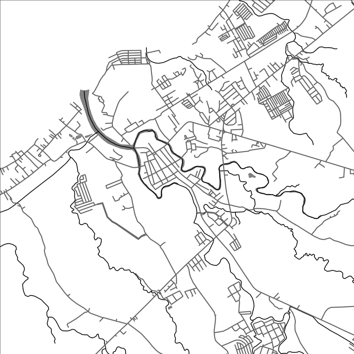 ROAD MAP OF NAIC, PHILIPPINES BY MAPBAKES