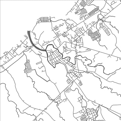 ROAD MAP OF NAIC, PHILIPPINES BY MAPBAKES