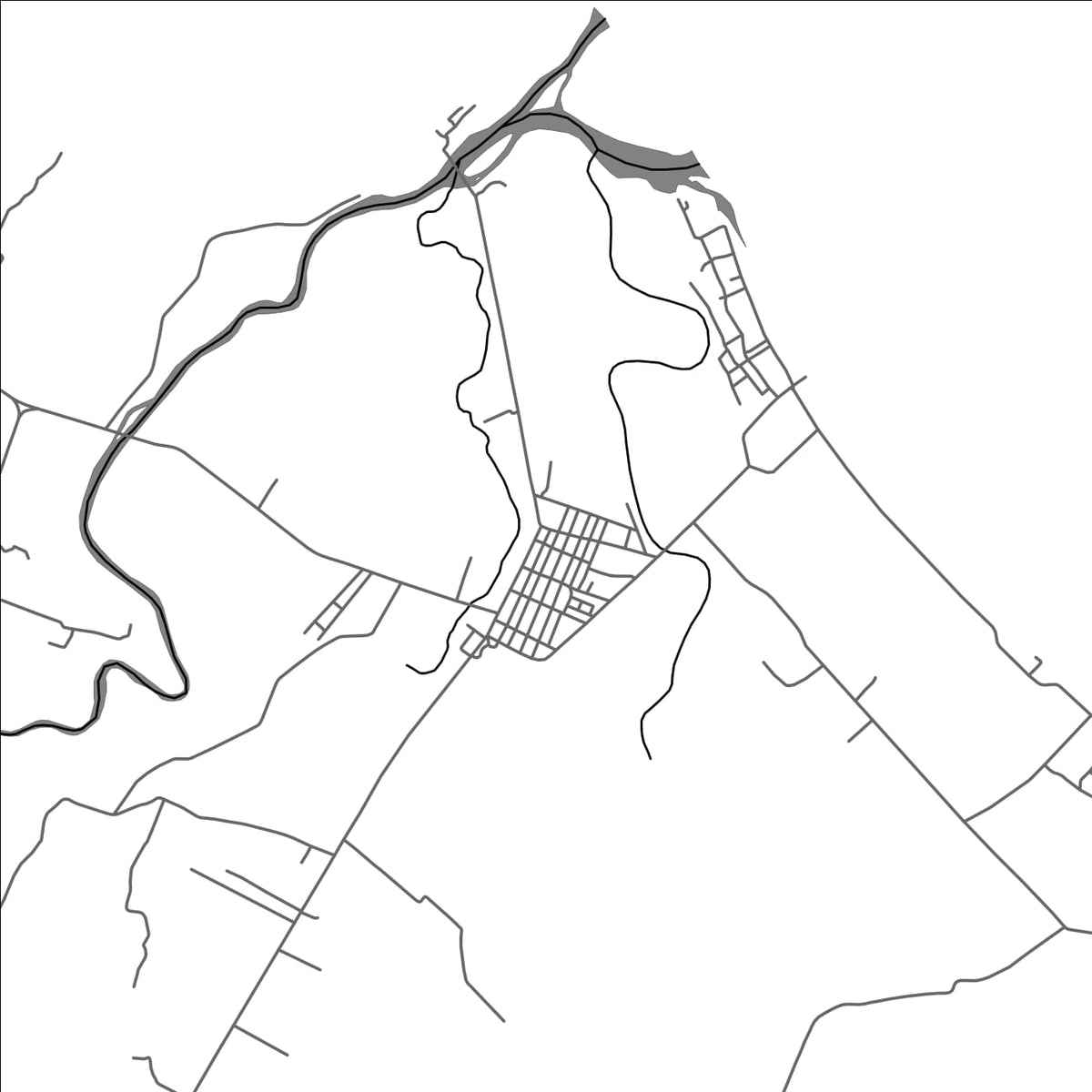 ROAD MAP OF NAUJAN, PHILIPPINES BY MAPBAKES