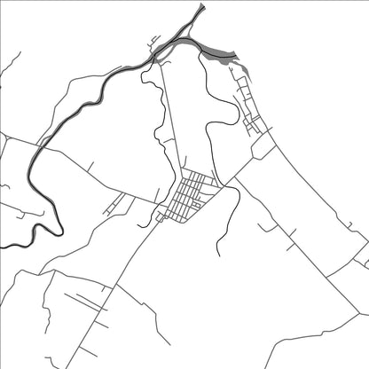 ROAD MAP OF NAUJAN, PHILIPPINES BY MAPBAKES