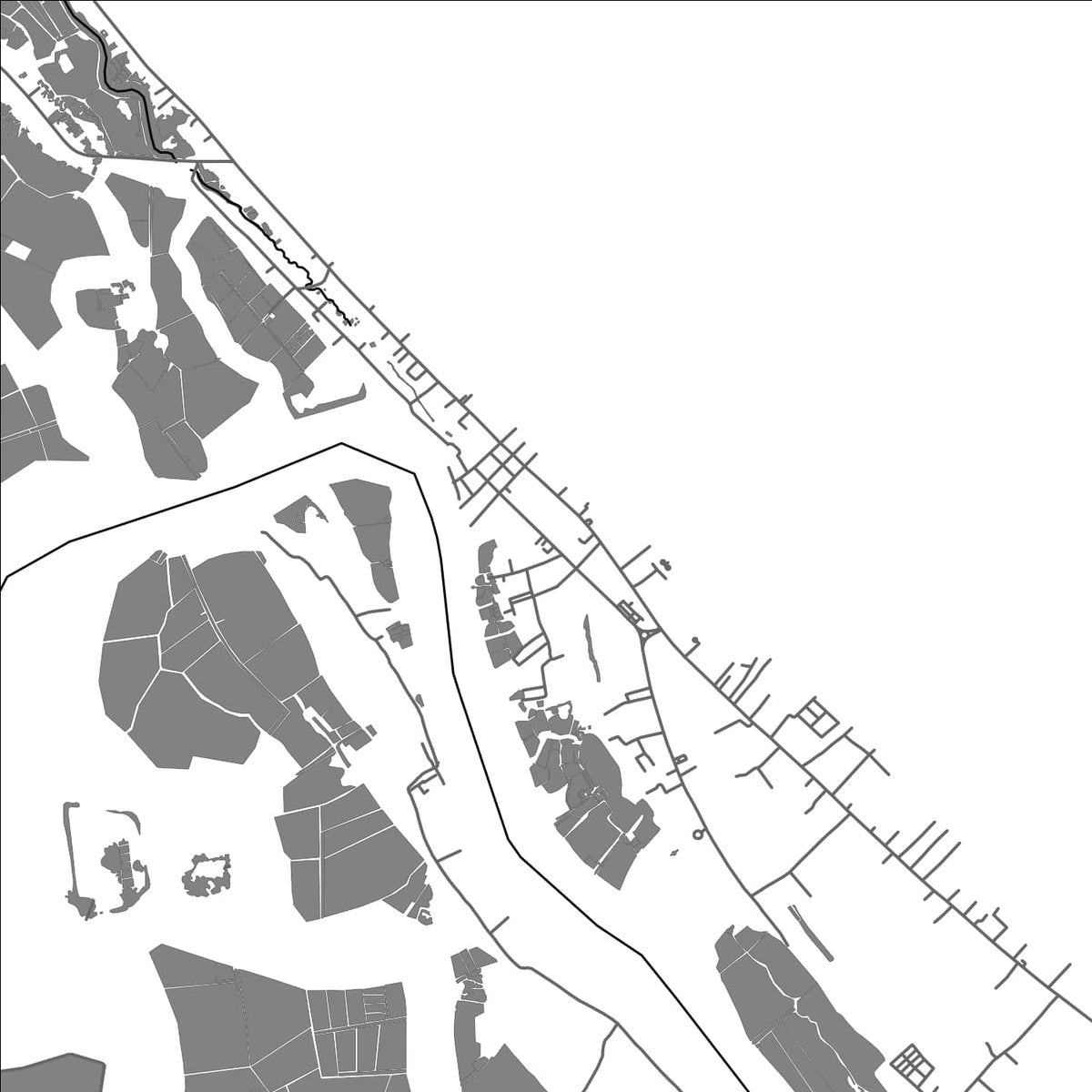 ROAD MAP OF NEW WASHINGTON, PHILIPPINES BY MAPBAKES