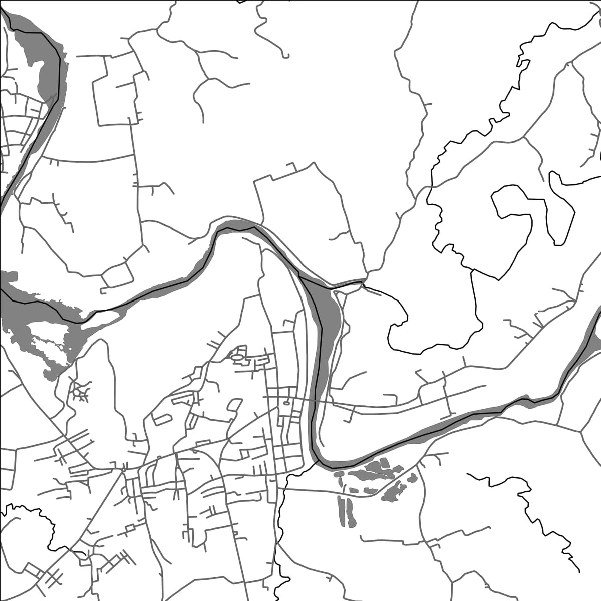 ROAD MAP OF NORZAGARAY, PHILIPPINES BY MAPBAKES