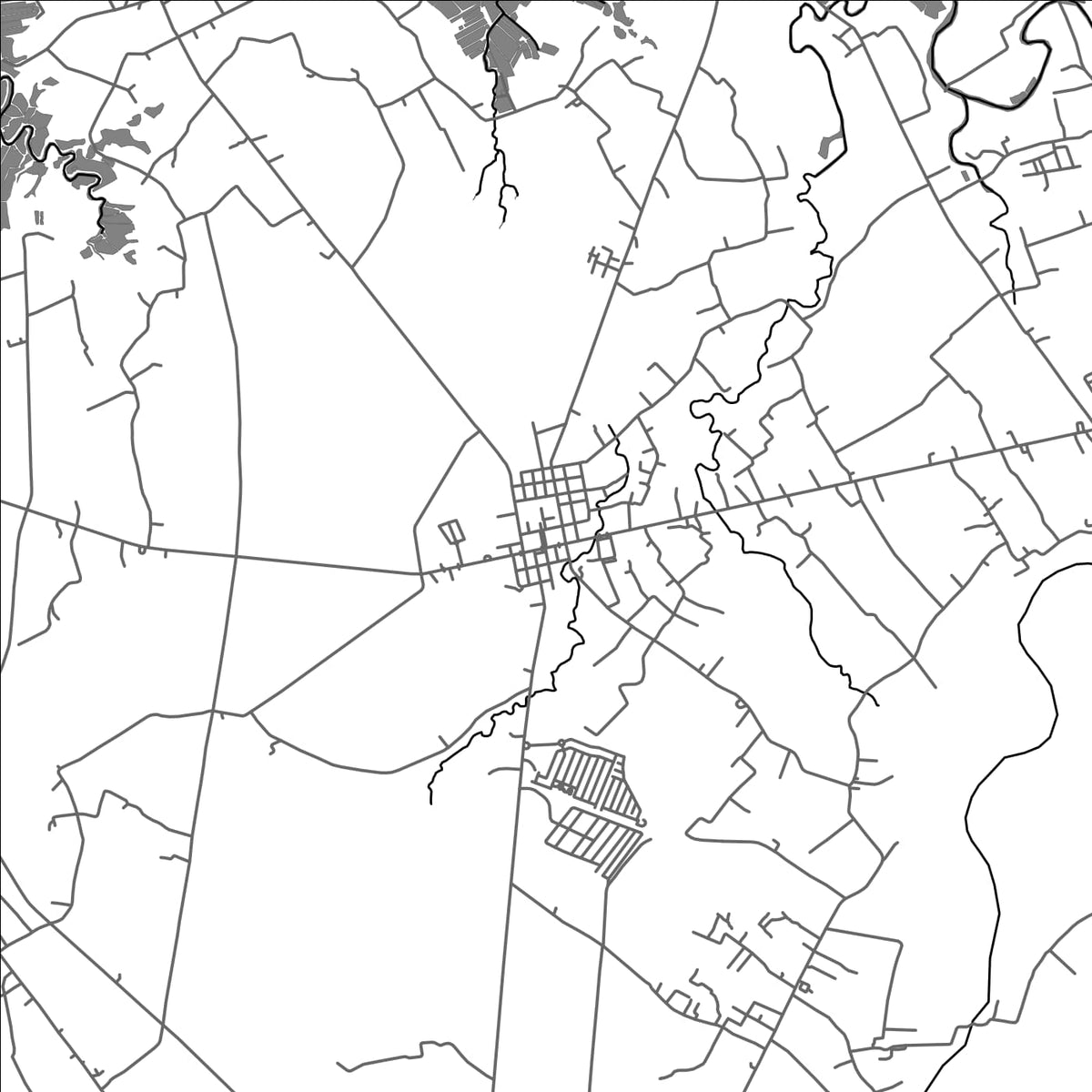 ROAD MAP OF NUMANCIA, PHILIPPINES BY MAPBAKES