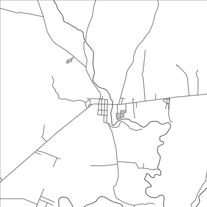ROAD MAP OF OCAMPO, PHILIPPINES BY MAPBAKES