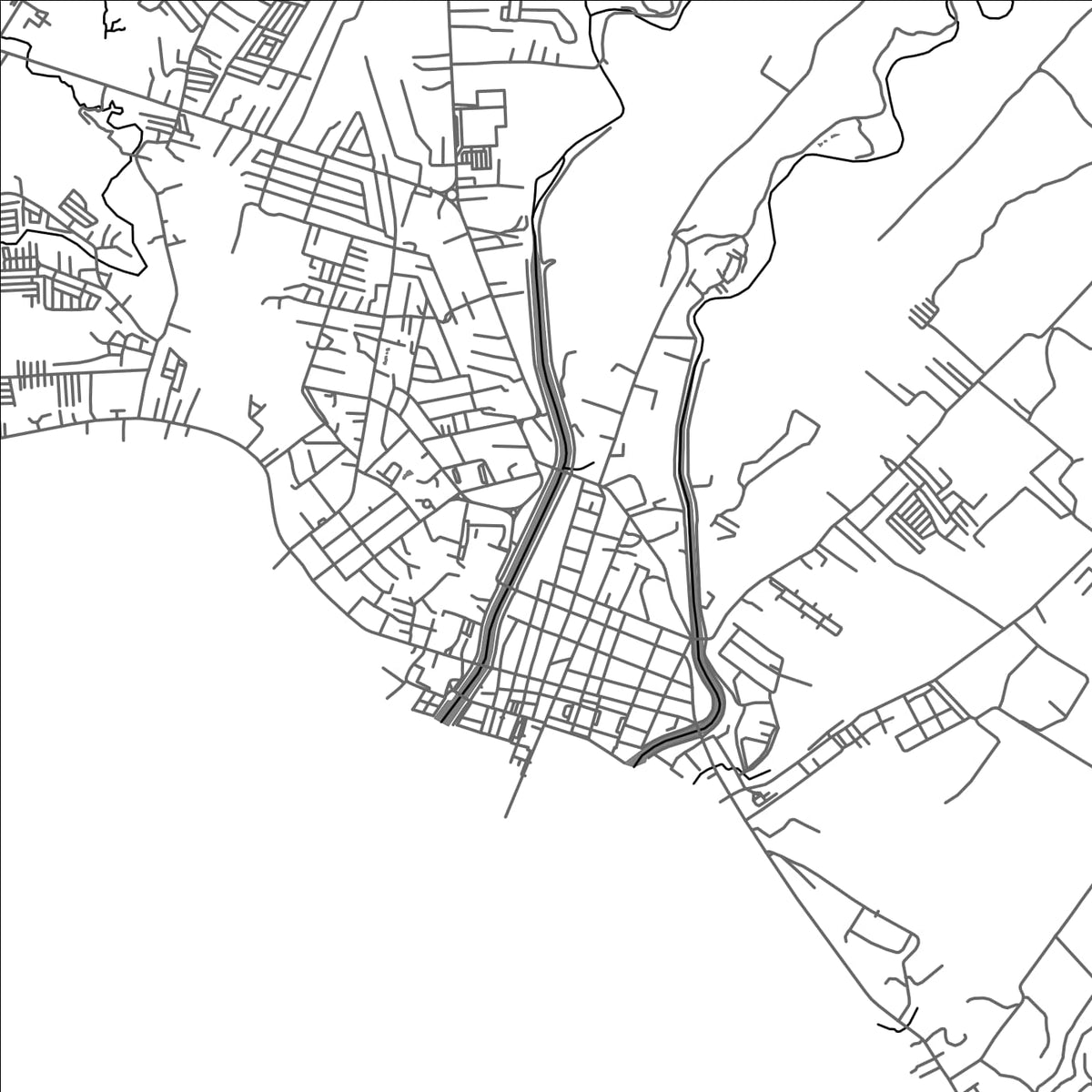 ROAD MAP OF ORMOC, PHILIPPINES BY MAPBAKES