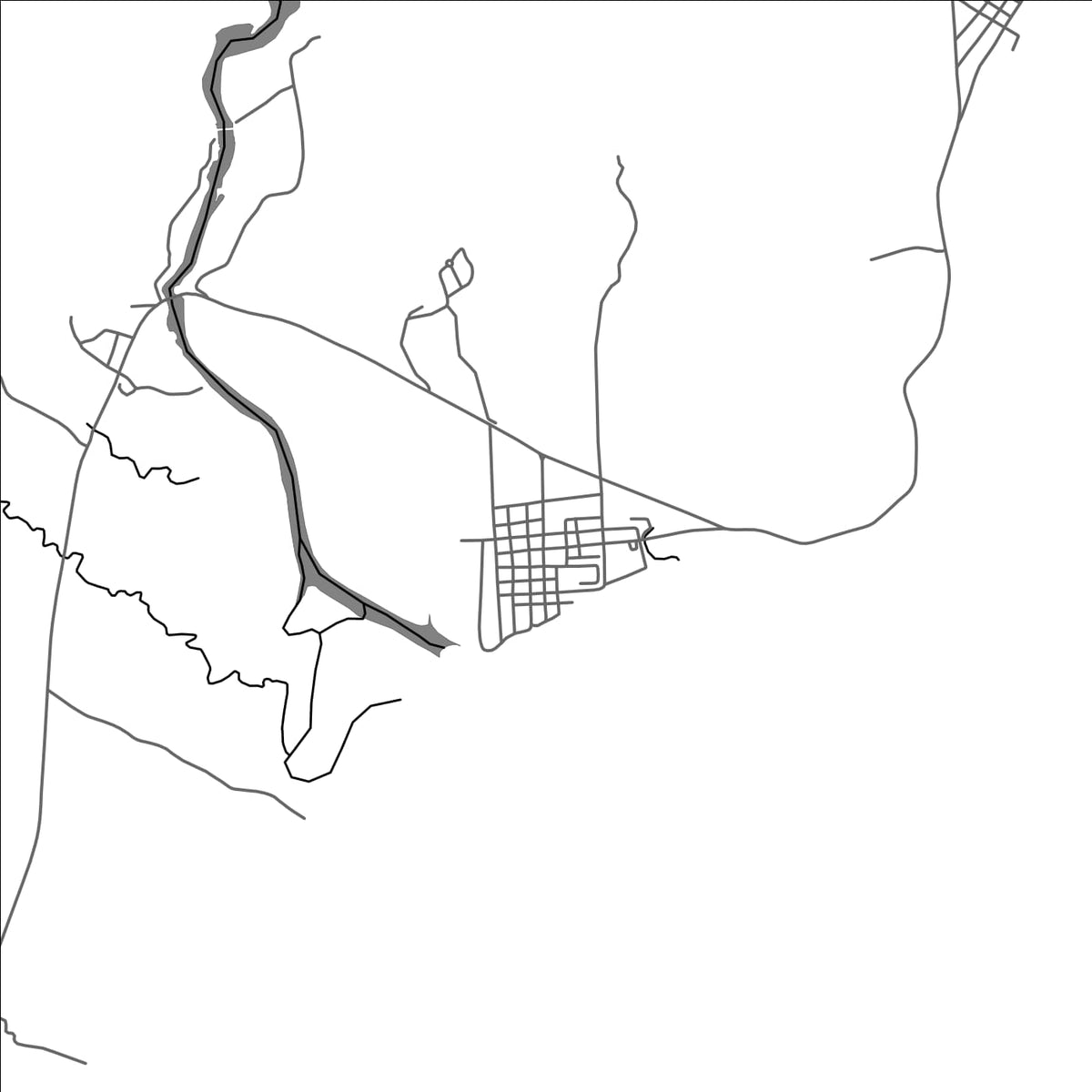 ROAD MAP OF OTEIZA, PHILIPPINES BY MAPBAKES