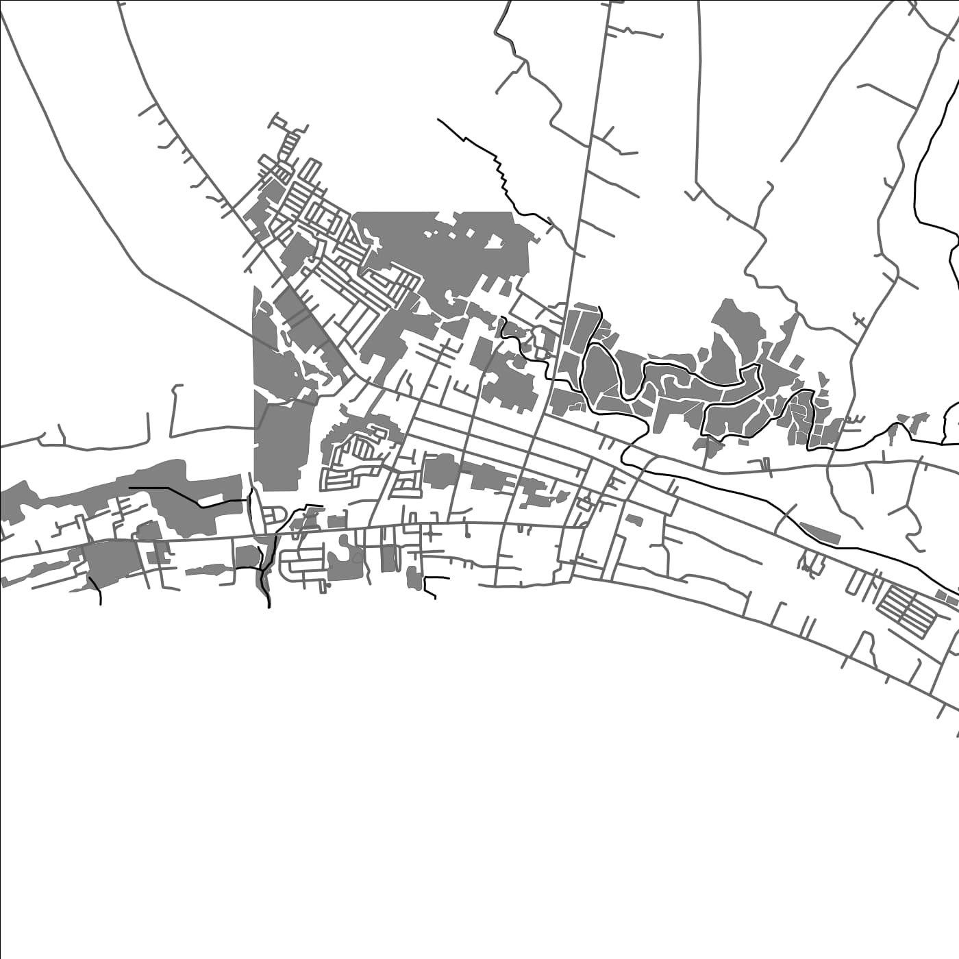 ROAD MAP OF OTON, PHILIPPINES BY MAPBAKES