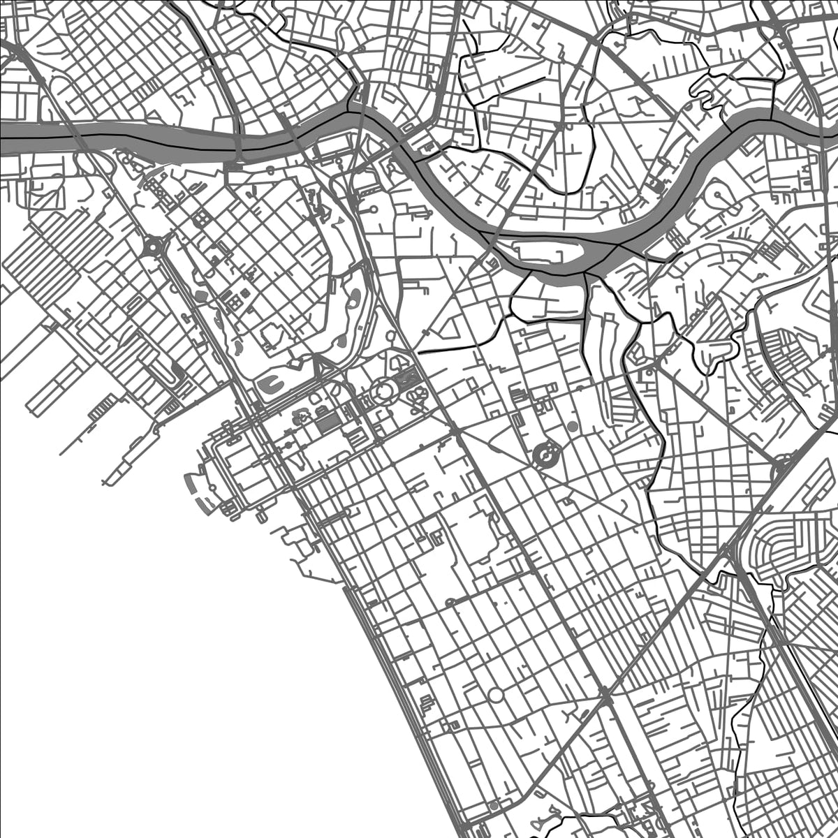 ROAD MAP OF PACO, PHILIPPINES BY MAPBAKES