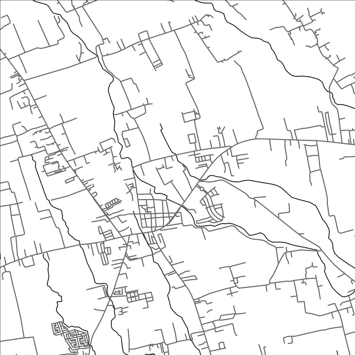 ROAD MAP OF PADRE GARCIA, PHILIPPINES BY MAPBAKES