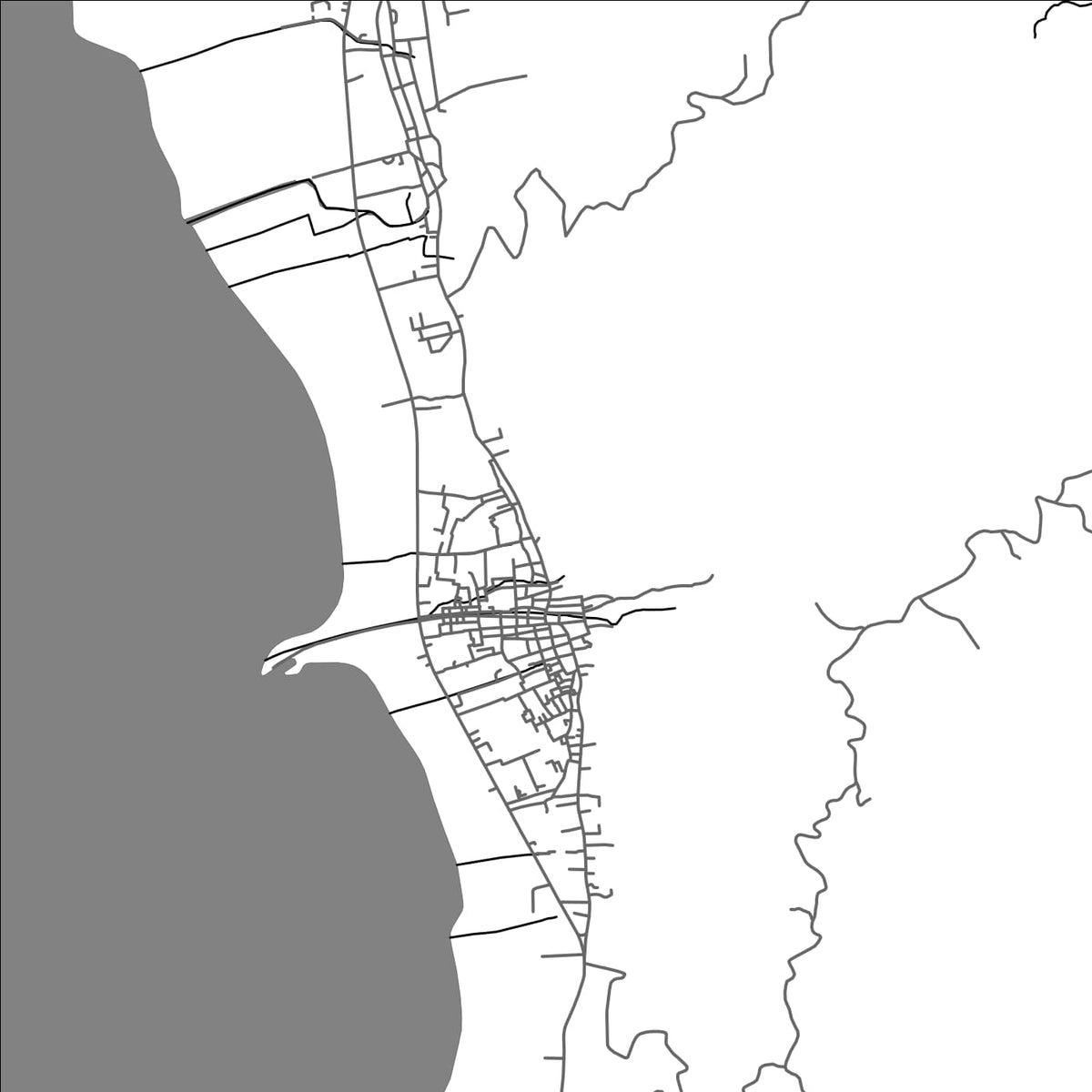 ROAD MAP OF PAETE, PHILIPPINES BY MAPBAKES