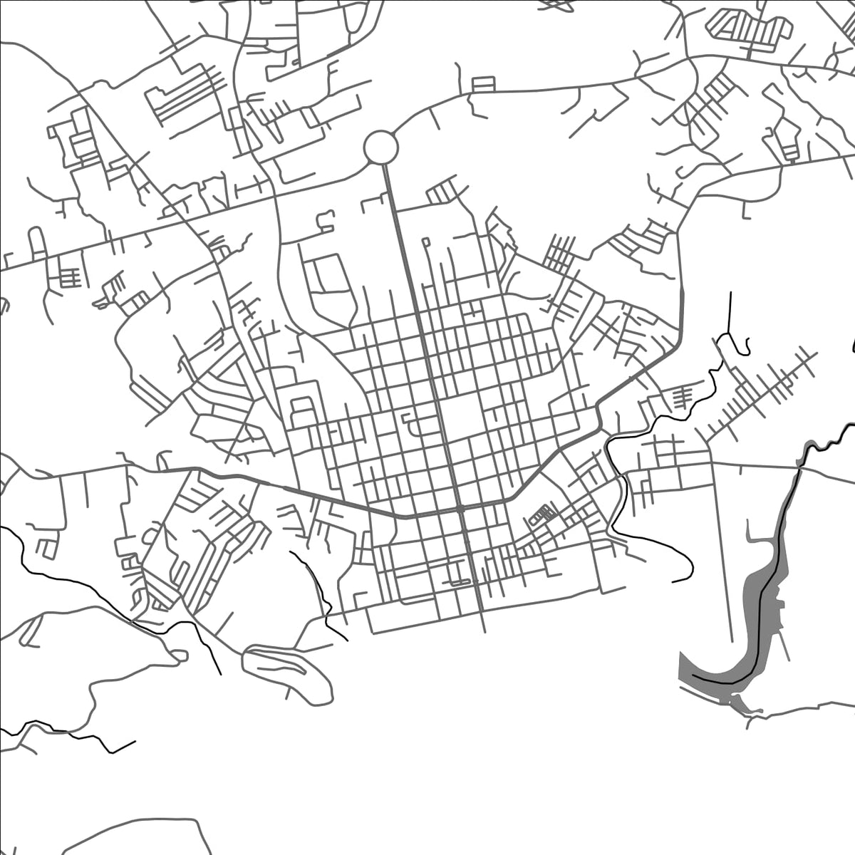 ROAD MAP OF PAGADIAN, PHILIPPINES BY MAPBAKES