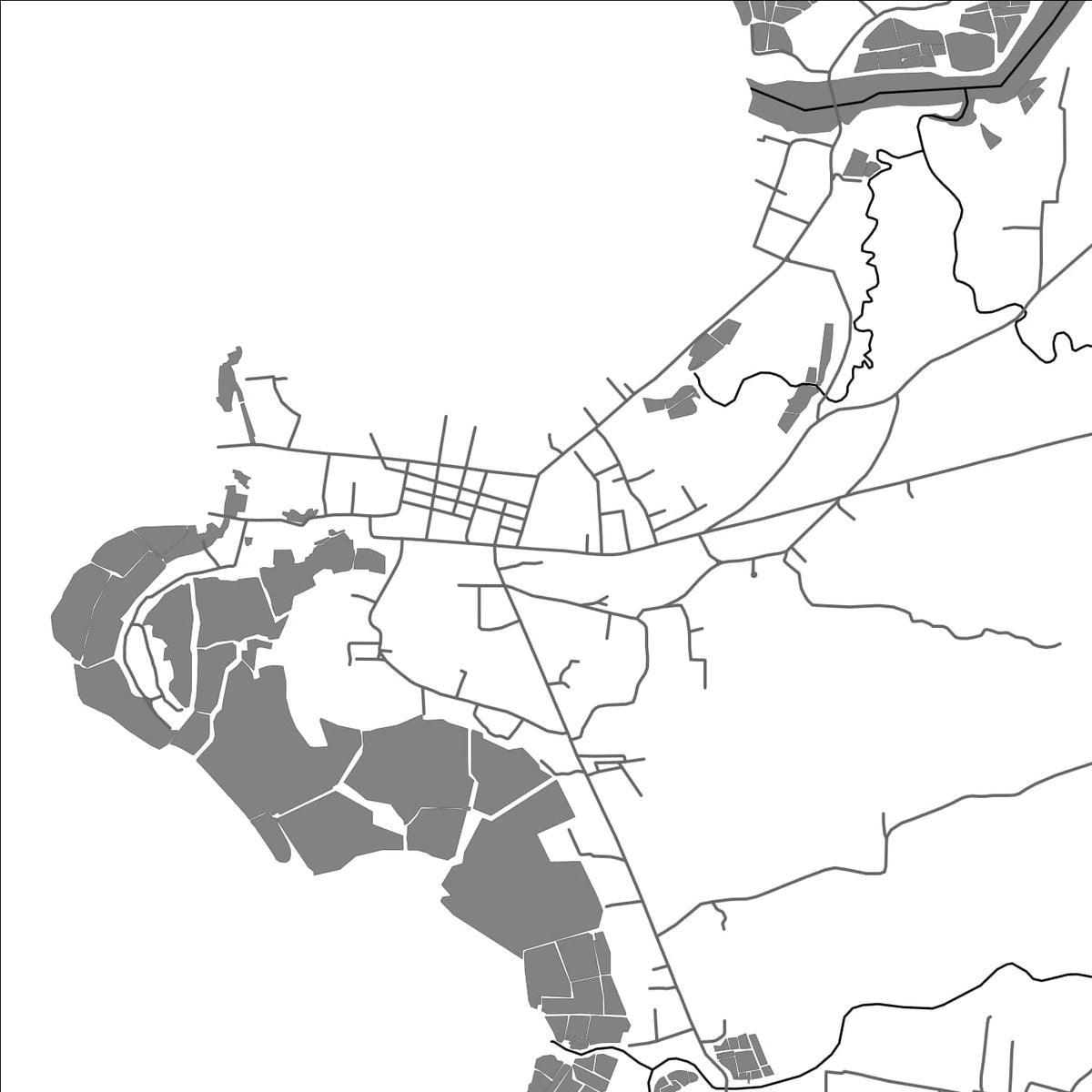 ROAD MAP OF PALAUIG, PHILIPPINES BY MAPBAKES