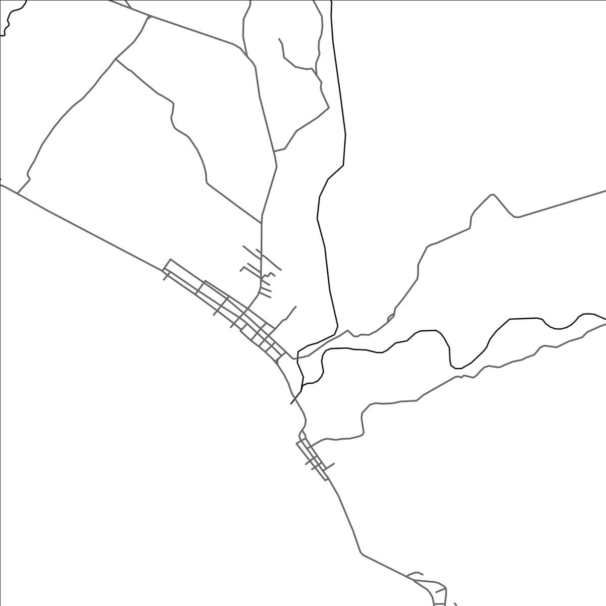 ROAD MAP OF PALUAN, PHILIPPINES BY MAPBAKES