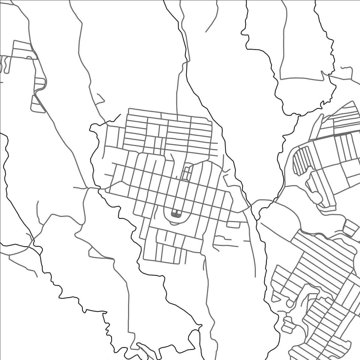 ROAD MAP OF PANGANTOCAN, PHILIPPINES BY MAPBAKES