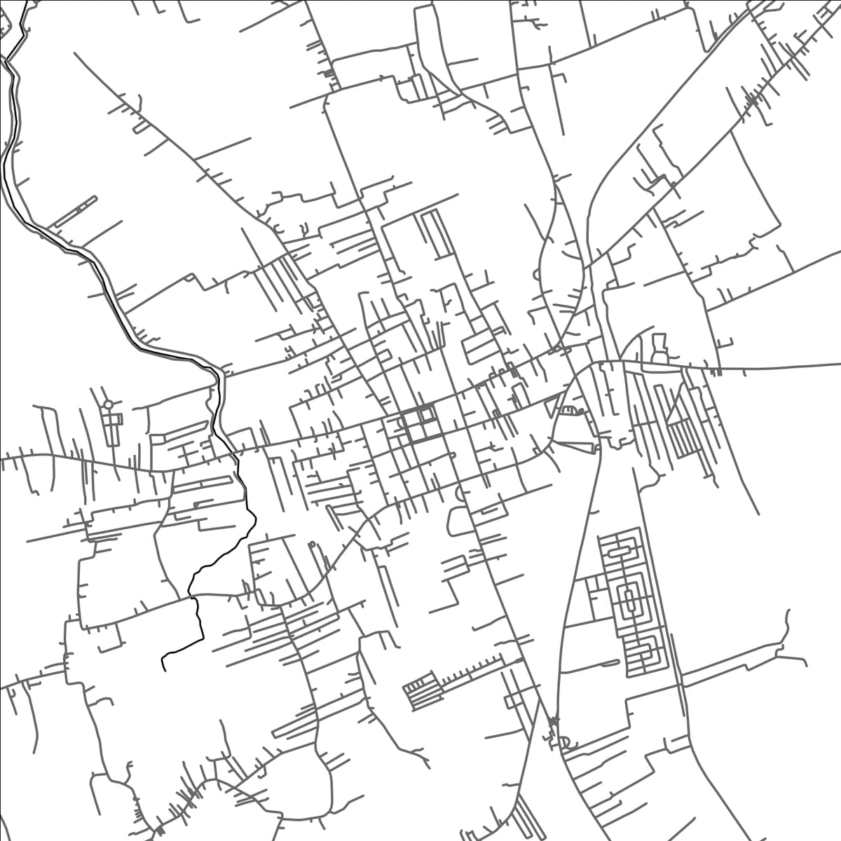 ROAD MAP OF PANIQUI, PHILIPPINES BY MAPBAKES