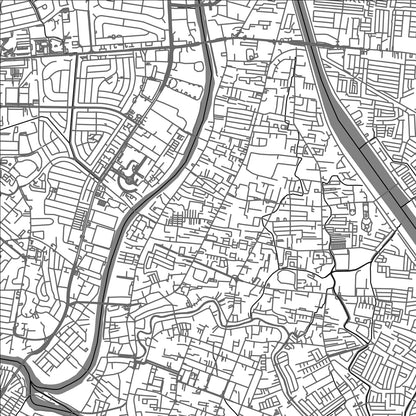 ROAD MAP OF PASIG CITY, PHILIPPINES BY MAPBAKES