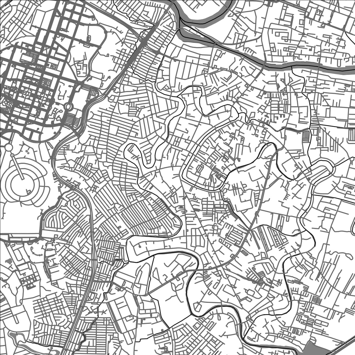 ROAD MAP OF PATEROS, PHILIPPINES BY MAPBAKES