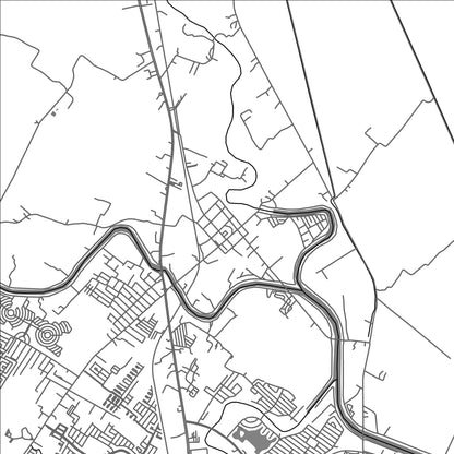 ROAD MAP OF PAVIA, PHILIPPINES BY MAPBAKES
