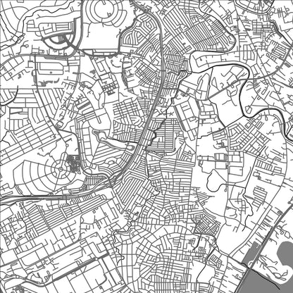 ROAD MAP OF PINAGKAISAHAN, PHILIPPINES BY MAPBAKES