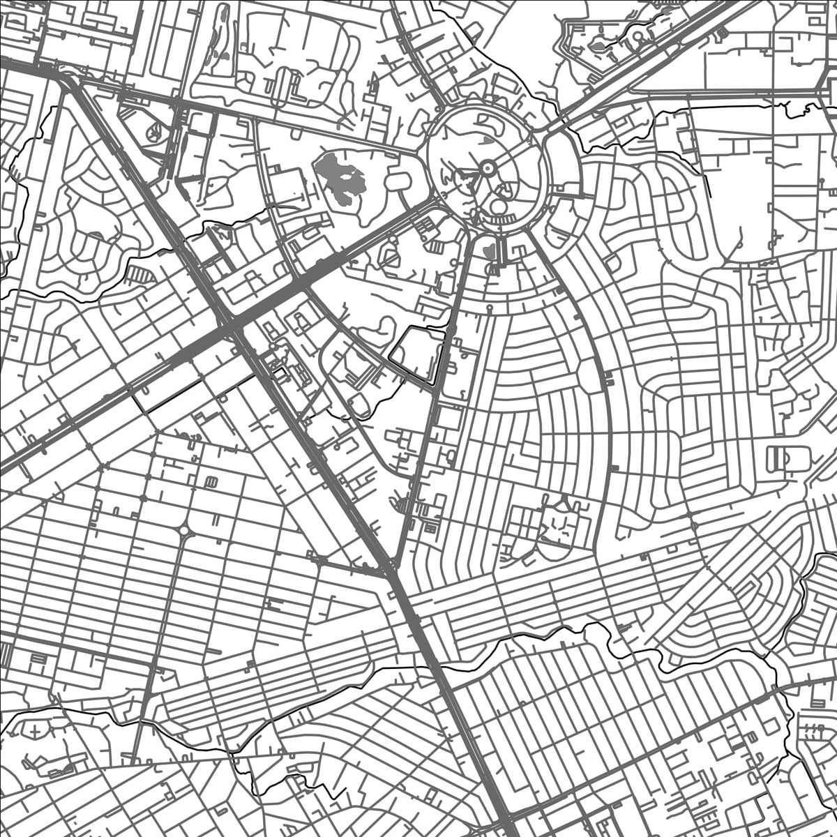 ROAD MAP OF PINYAHAN, PHILIPPINES BY MAPBAKES