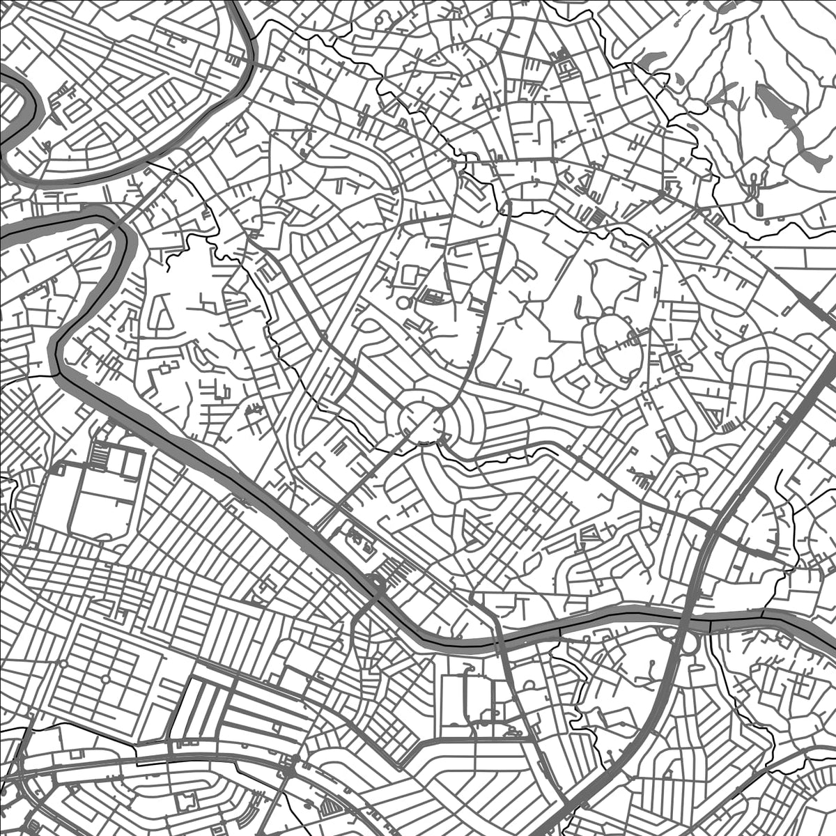ROAD MAP OF PLAINVIEW, PHILIPPINES BY MAPBAKES