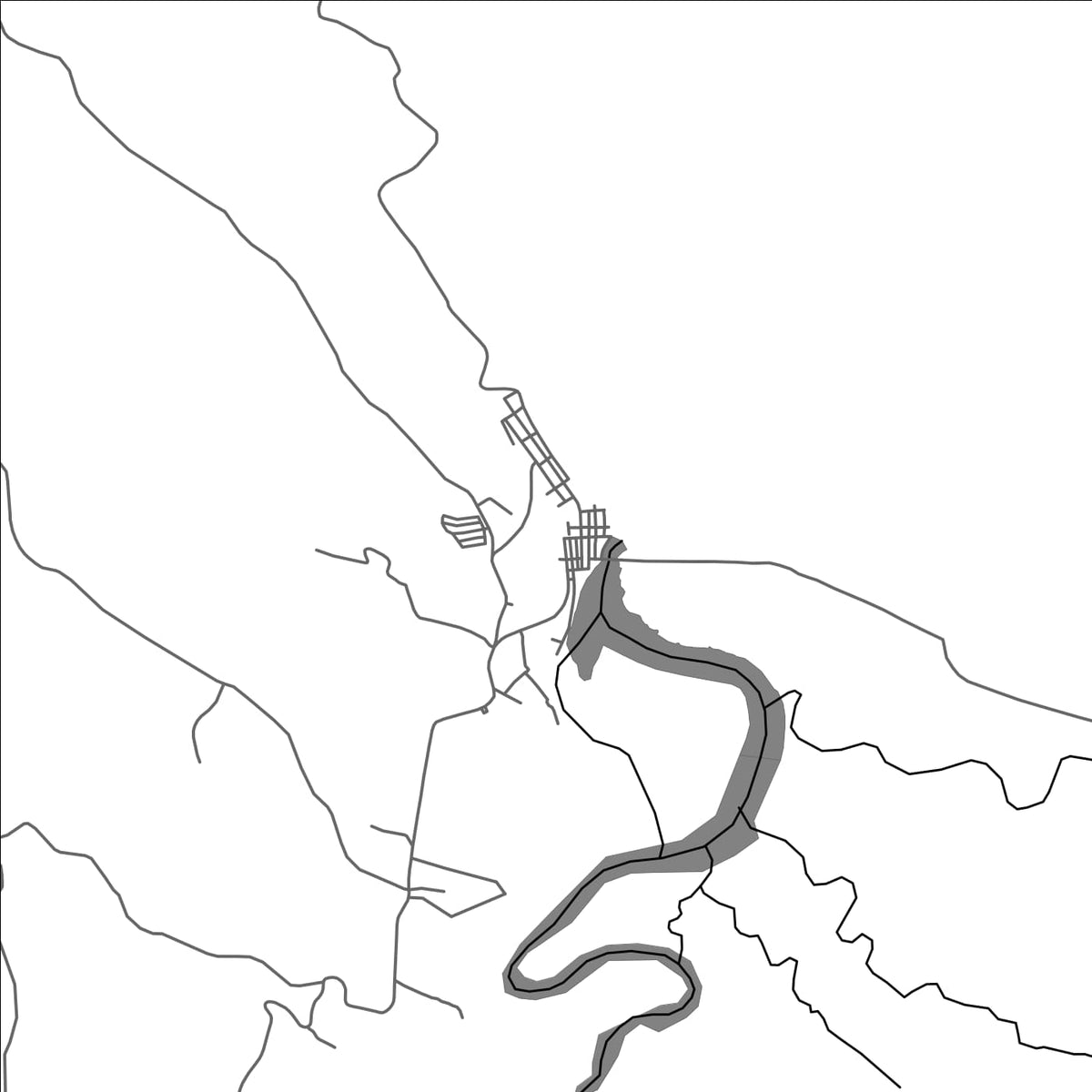 ROAD MAP OF POLA, PHILIPPINES BY MAPBAKES