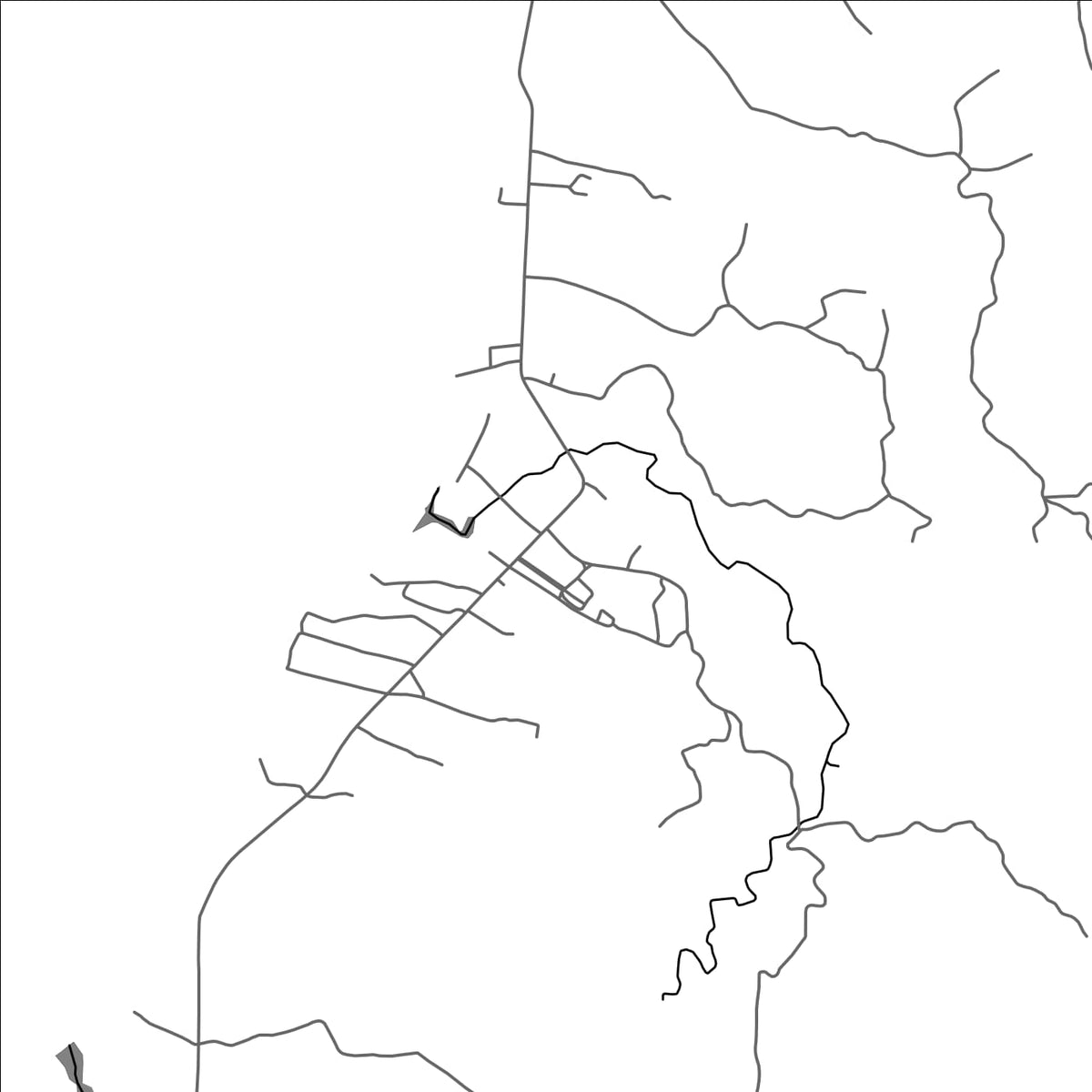 ROAD MAP OF PONOT, PHILIPPINES BY MAPBAKES