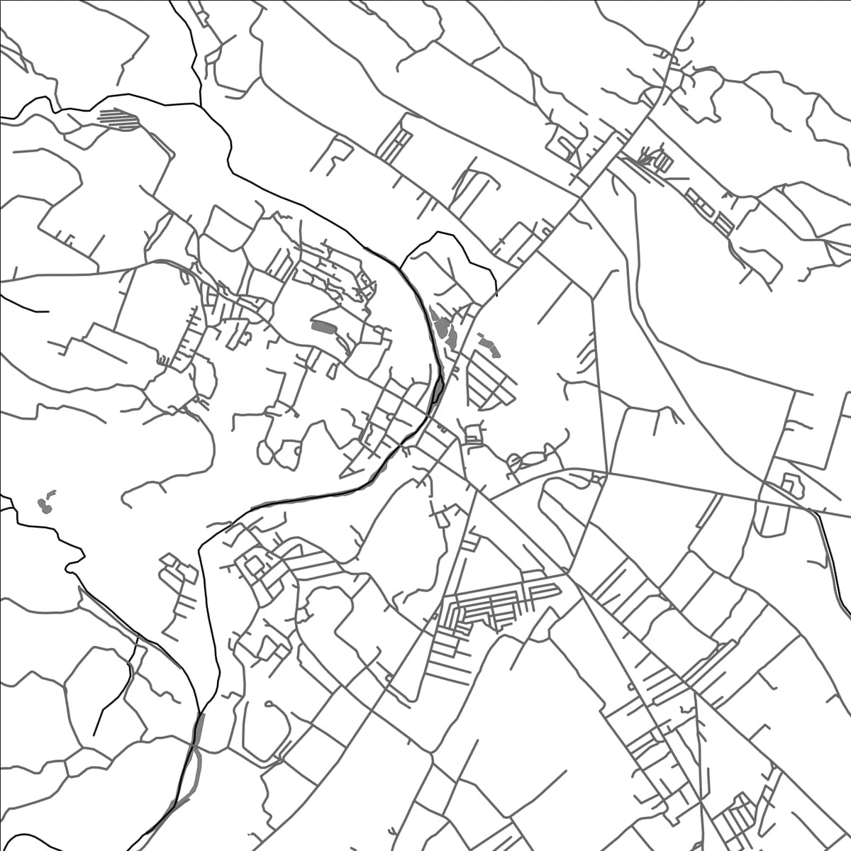 ROAD MAP OF PORAC, PHILIPPINES BY MAPBAKES