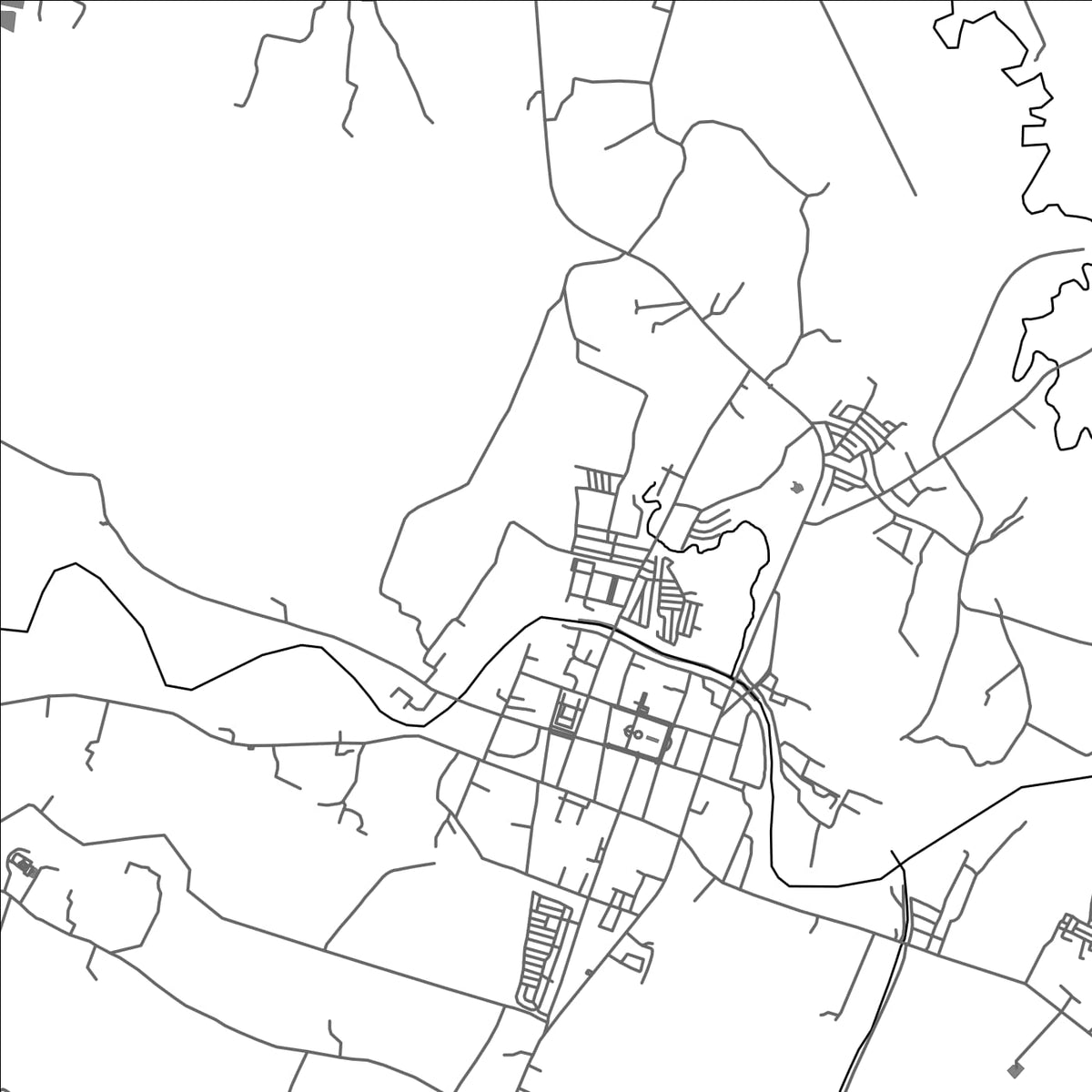 ROAD MAP OF POTOTAN, PHILIPPINES BY MAPBAKES