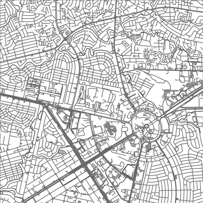 ROAD MAP OF PROJECT SIX, PHILIPPINES BY MAPBAKES