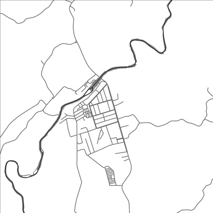 ROAD MAP OF PROSPERIDAD, PHILIPPINES BY MAPBAKES
