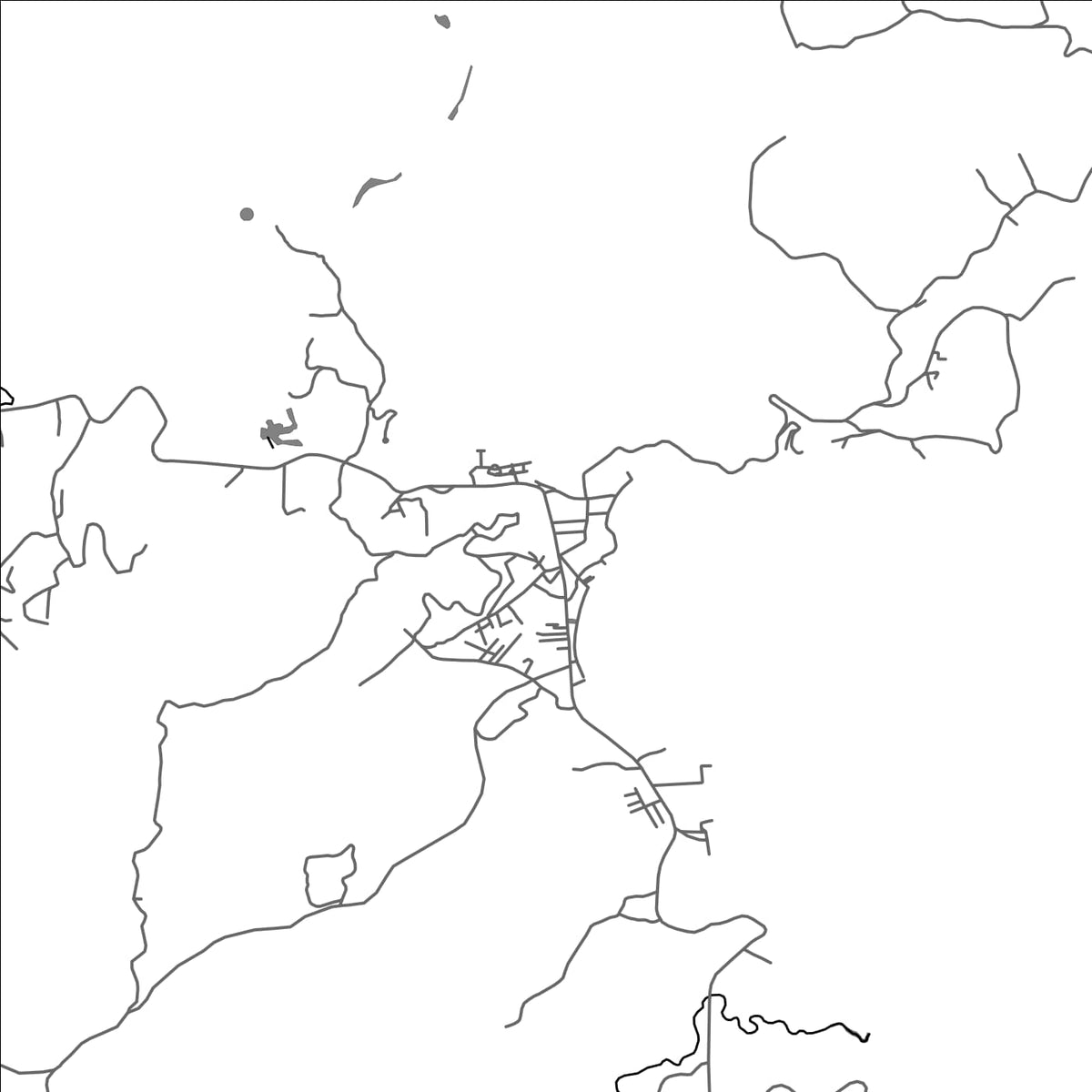 ROAD MAP OF PUERTO GALERA, PHILIPPINES BY MAPBAKES