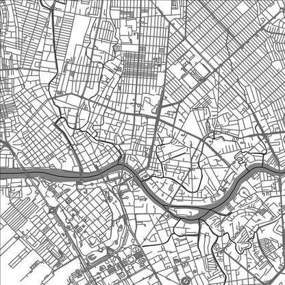 ROAD MAP OF QUIAPO, PHILIPPINES BY MAPBAKES