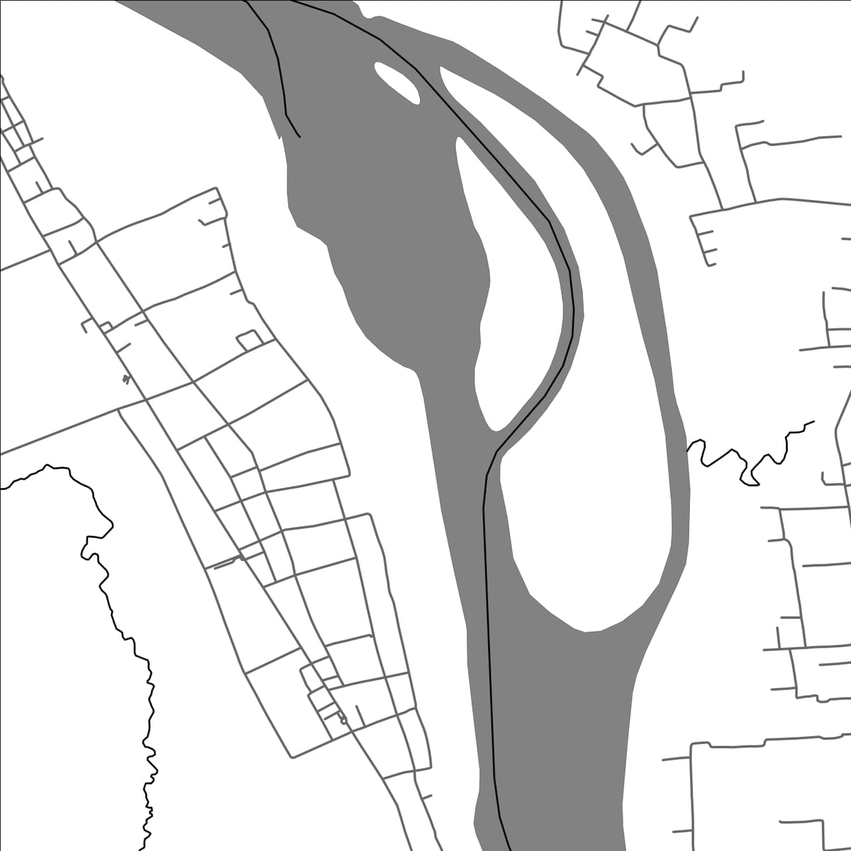ROAD MAP OF RAGAN SUR, PHILIPPINES BY MAPBAKES