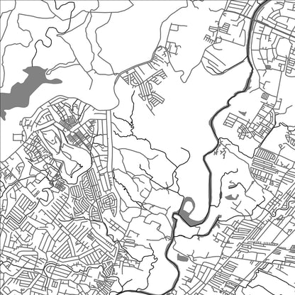 ROAD MAP OF RODRIGUEZ, PHILIPPINES BY MAPBAKES
