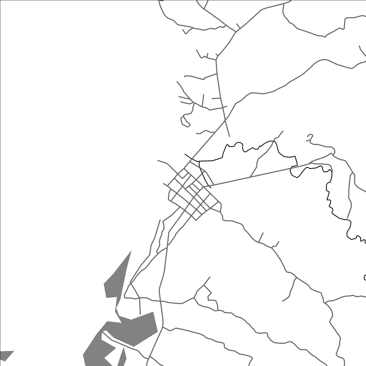 ROAD MAP OF RONDA, PHILIPPINES BY MAPBAKES