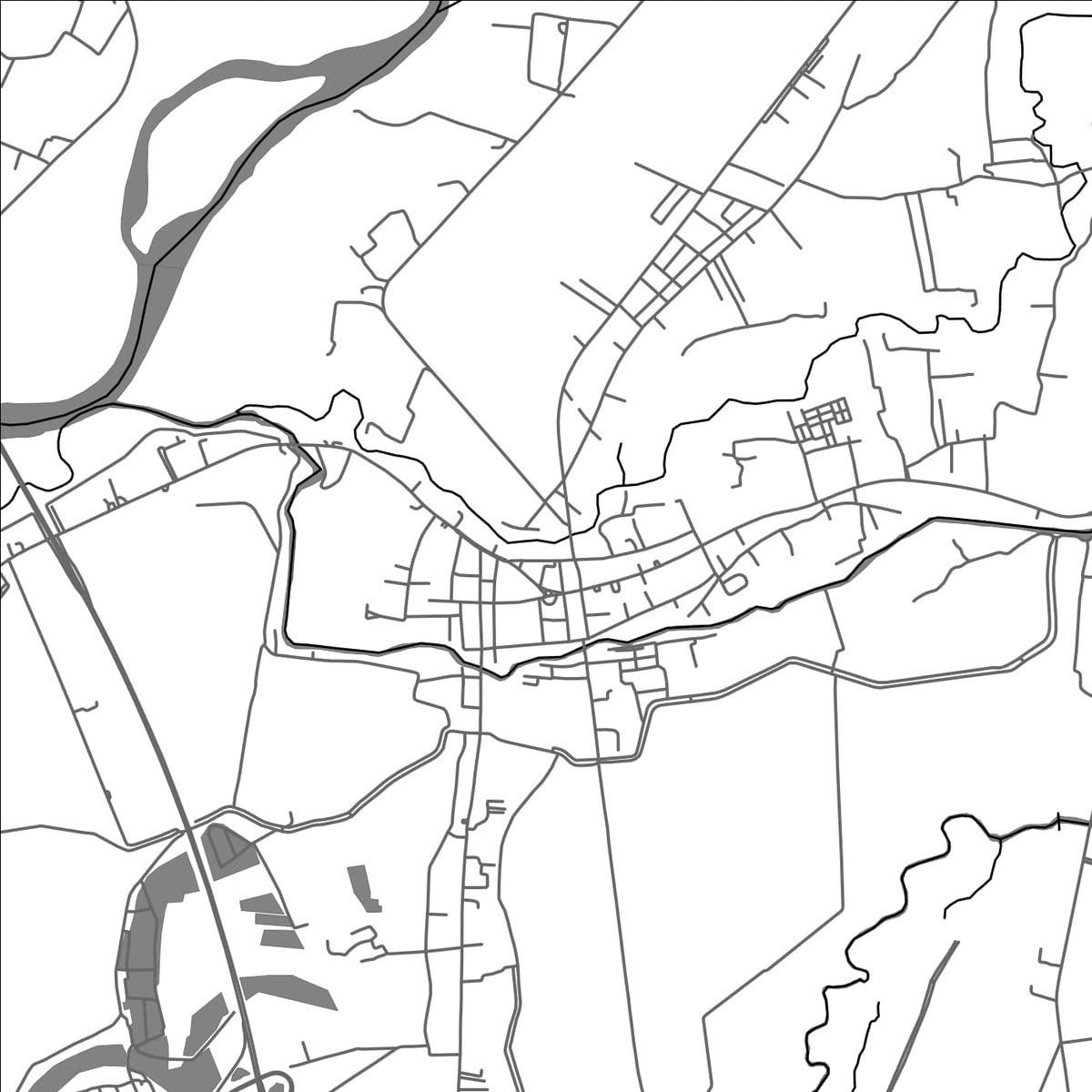 ROAD MAP OF ROSALES, PHILIPPINES BY MAPBAKES