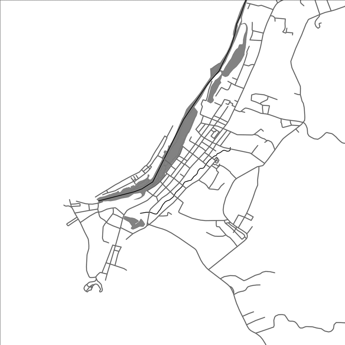 ROAD MAP OF SABLAYAN, PHILIPPINES BY MAPBAKES