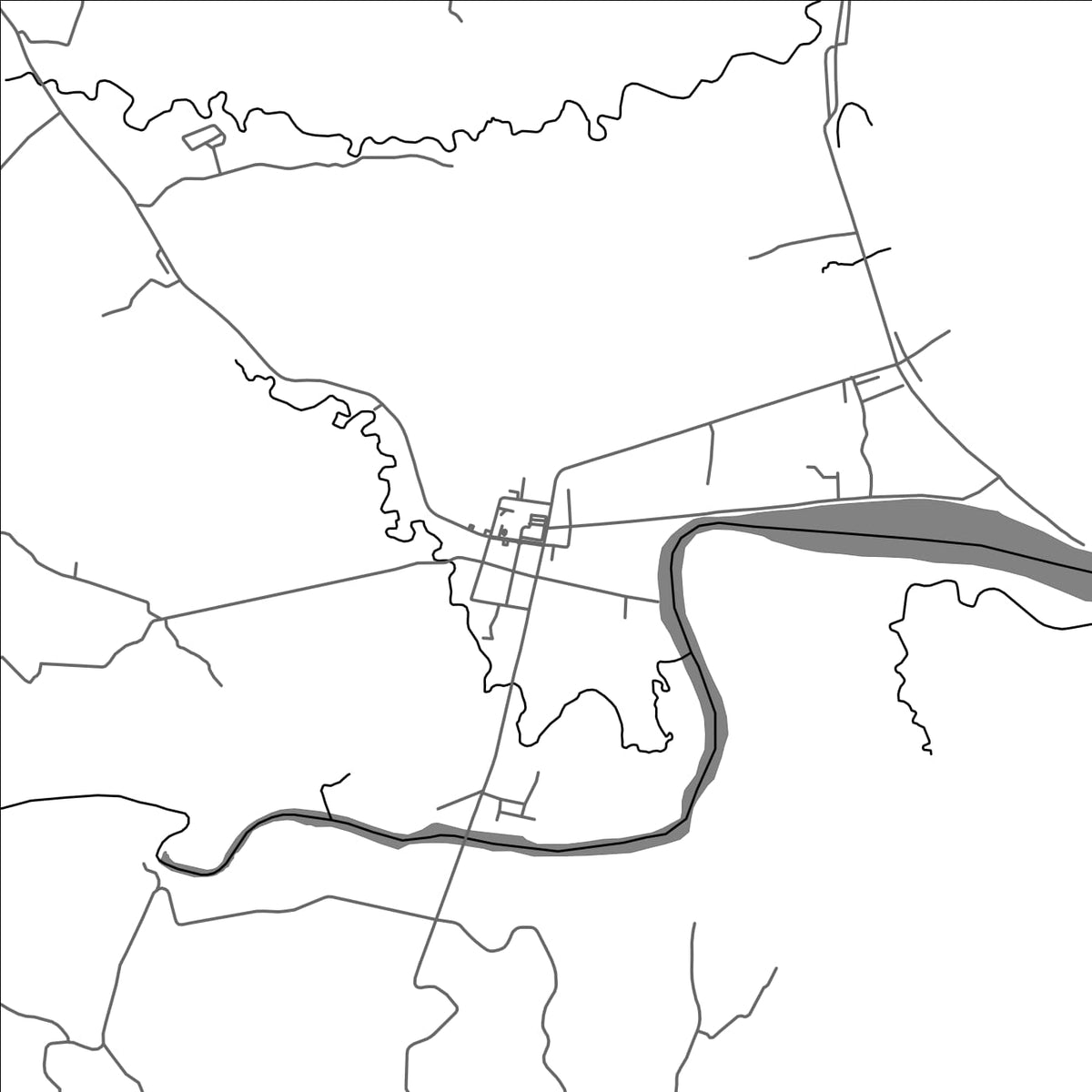 ROAD MAP OF SAGNAY, PHILIPPINES BY MAPBAKES