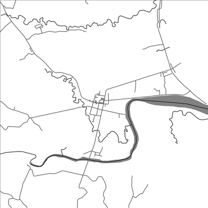 ROAD MAP OF SAGNAY, PHILIPPINES BY MAPBAKES