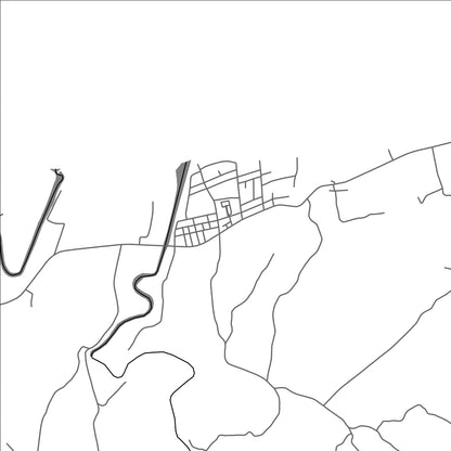 ROAD MAP OF SALUG, PHILIPPINES BY MAPBAKES