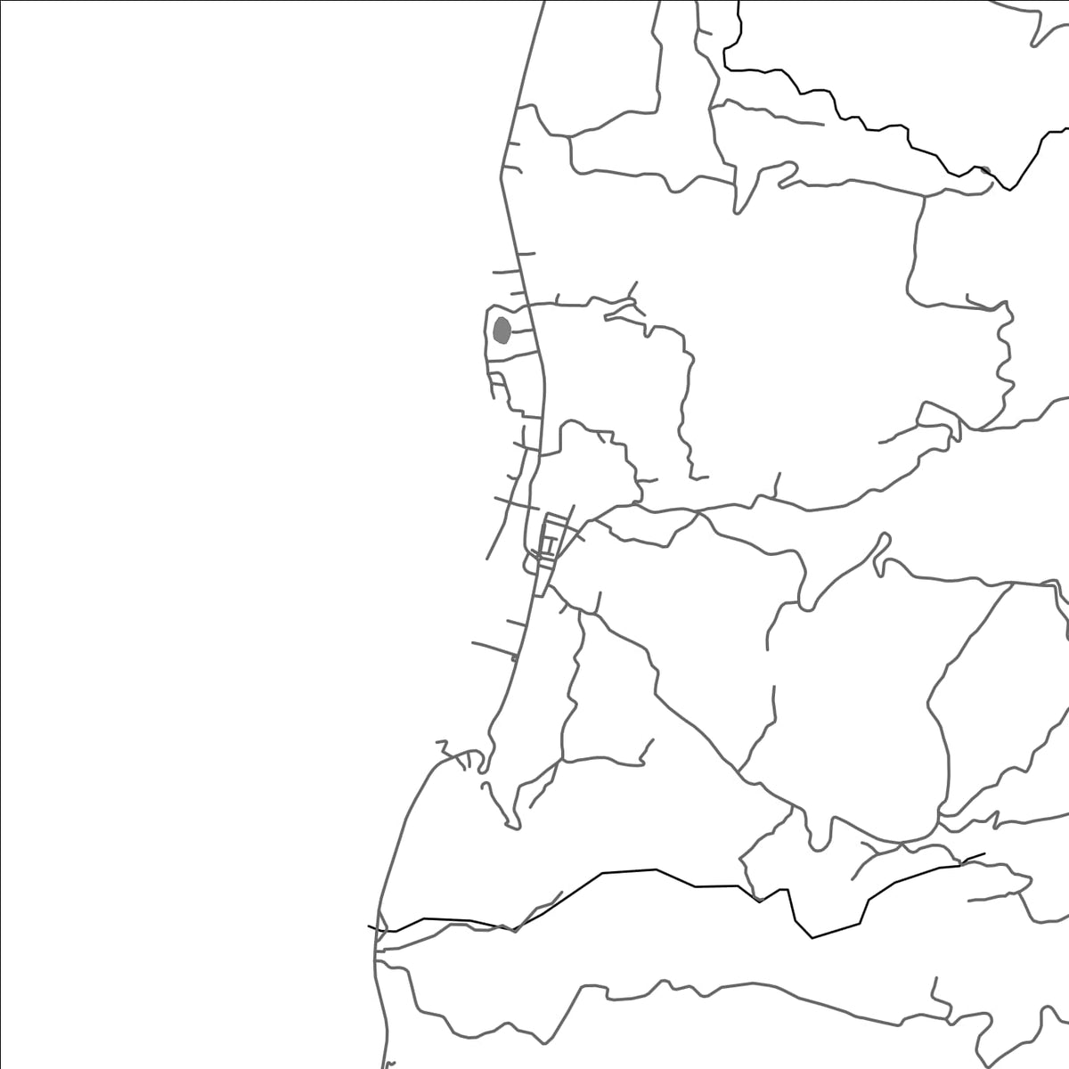ROAD MAP OF SAMBOAN, PHILIPPINES BY MAPBAKES