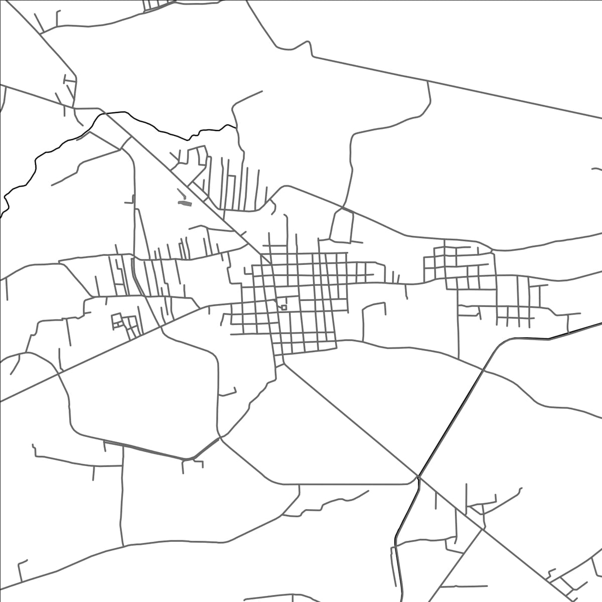 ROAD MAP OF SAN MARCELINO, PHILIPPINES BY MAPBAKES